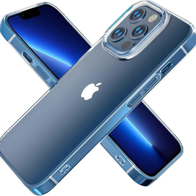 iPhone 13 Pro Max Case, Clear Shockproof Tough Body Great Phone Protector