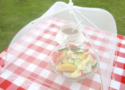 Pop-Up Mesh Food Cover Tent Umbrella Large 17" - 43 x 43 cm Reusable Collapsible