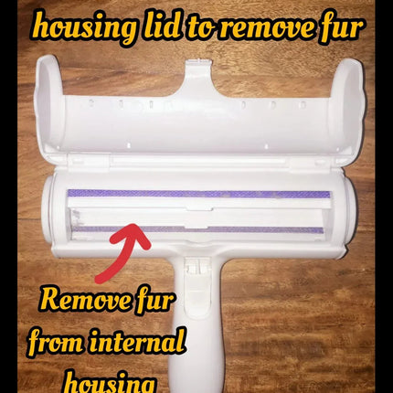 Pet Hair Remove Lint Roller – Reusable, removes Even the Invisible Dog & Cat Fur
