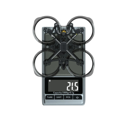 FlyLens 75 Frame kit for Analog\ Wasp\ Walksnail \ HDZero - Clear Black
