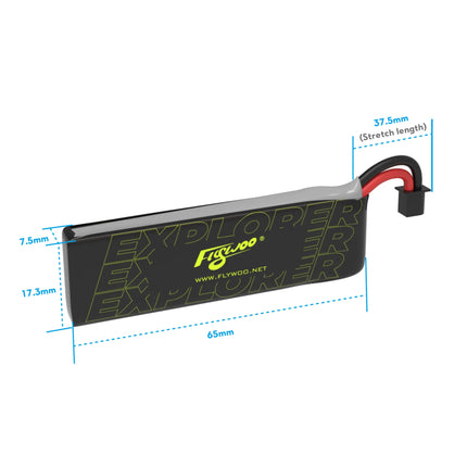 4pcs Explorer 1S 750mAh HV V2 A30 Plug