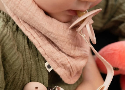 BIBS Soother Clip Ribbon - Blush