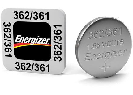 Energizer SR58/S40 362/361 Silver Oxide Coin Cell Battery