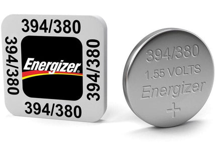 Energizer S72 394/380 Silver Oxide Coin Cell Battery