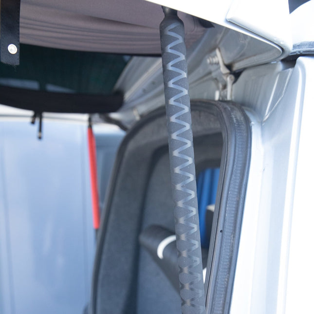 For VW T5/T5.1 Tailgate Elevation Roof Gas Strut Styling Cover Kit (Cross Pattern) |  Van-X