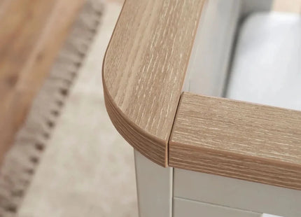 Tutti Bambini Verona Cot Bed - White/Oak