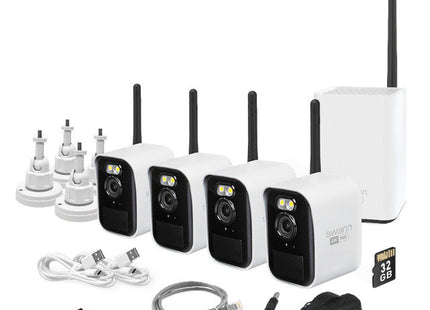 Swann MaxRanger4K Mini Long-Range Wireless Security System