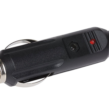 Maplin 12V Cigarette Lighter Plug with LED Power Indicator & Strain Relief