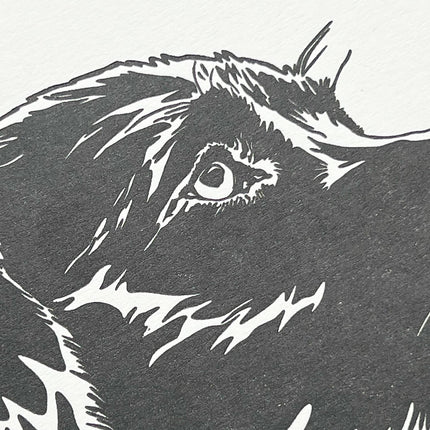 Labrador Puppy Letterpress Card