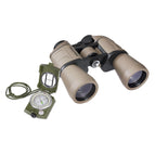 Binoculars + Compass