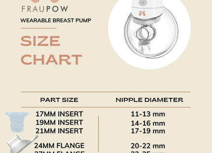 Fraupow Silicone Pump Insert 13mm