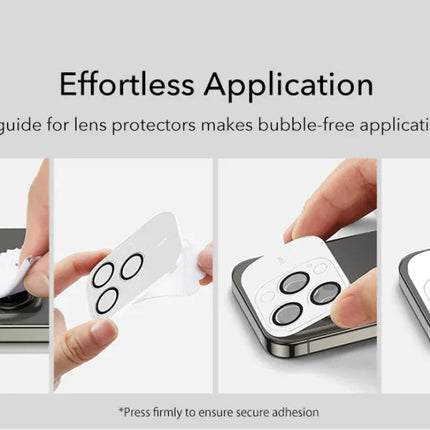 iPhone 15 Pro Max Premium Screen Protectors - 3 Pack + Lens Protector 2 lots = 6