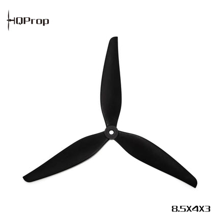 HQ MacroQuad Prop 8.5X4X3 (2CW+2CCW) Black-Glass Fiber Reinforced Nylon