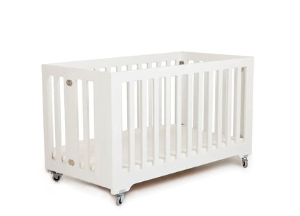 Caploonba Folding MDF Crib 60x120cm - White