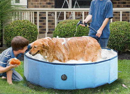 Dog Pool Foldable Pet Bath Tub Durable Outdoor Paddling Pool