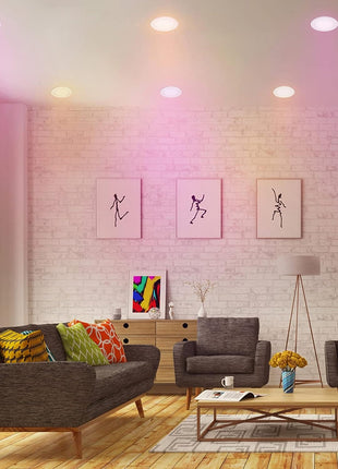 4lite WiZ Connected Dimmable White WiFi LED Smart Bulb - GU10