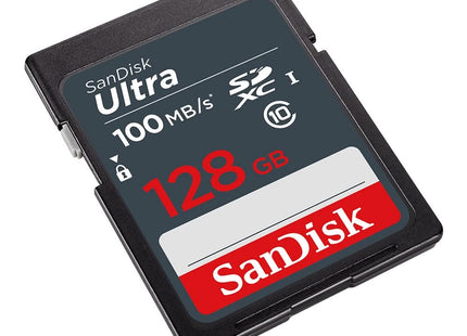 SanDisk 128GB Ultra SDXC Class 10 UHS-I Card 100MB/s