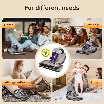 JIMMY JV35 Mattress Vacuum Cleaner 700W Anti Dust Mite UV Light Handheld 14KPa