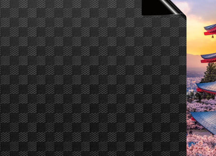 Window Privacy Film Non Adhesive Blackout Frosted Anti UV 90x300cm Qualsen