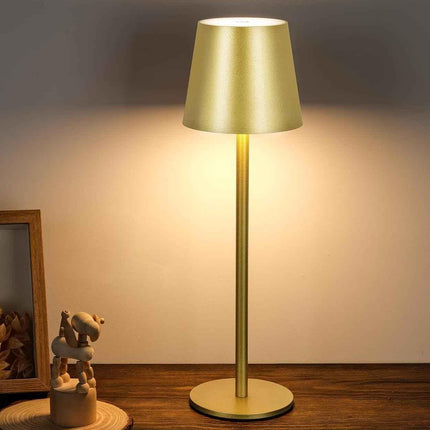 Cordless LED Table Lamp Rechargeable Light IP54 Touch Dimmable Various Colours