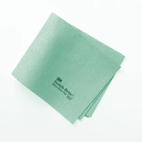 3 M Scotch-Brite Duettgn Scotch-Brite Cleaning Cloth, Micro Duet ? Green (Pack of 5)