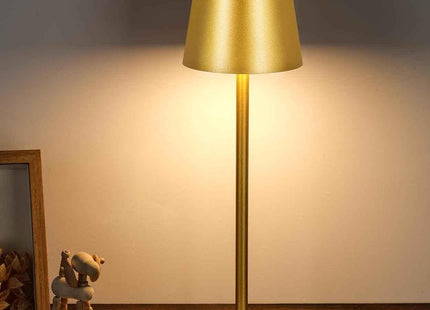 Cordless LED Table Lamp Rechargeable Light IP54 Touch Dimmable Various Colours