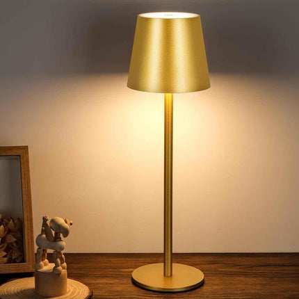 Cordless LED Table Lamp Rechargeable Light IP54 Touch Dimmable Various Colours