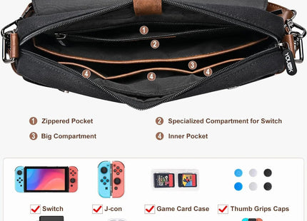 Premium Nintendo Switch 13 in 1 Accessories Bundle Total Protection Guaranteed