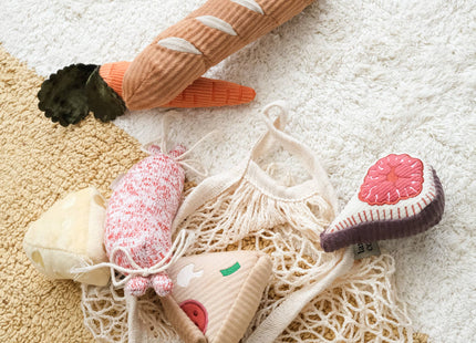 Mini Grocer enrichment dog toy