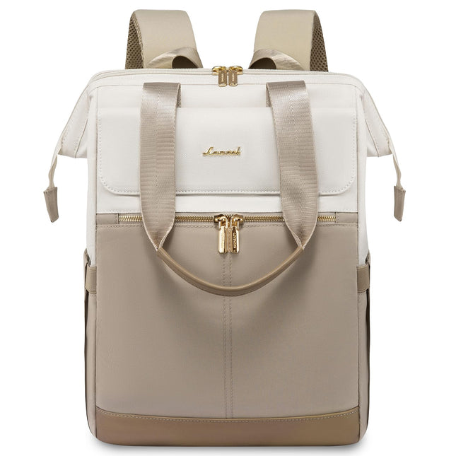 LOVEVOOK Backpack Womens, 15.6 inch Laptop Rucksack Bag for Ladies, Waterproof Daypacks for Office Teacher Nurse, Fashion School Bags with USB Port