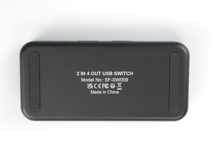 KVM USB 3.0 Switcher for 2 PCs to Share USB Devices 5Gbps High Speed 2 In 4 Out
