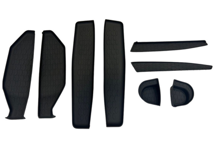 For New Ford Transit Custom 2024-2026 Rubber Door Pocket Inserts | Non-Slip Storage Mats | Van-X
