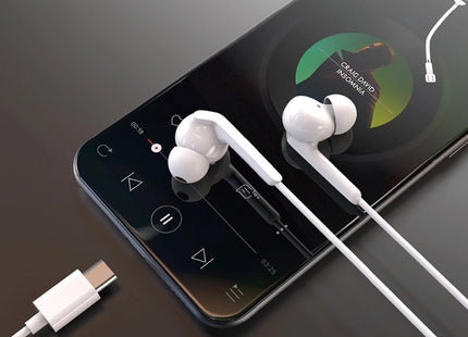 Maplin Wired USB-C Soft Fit Earbuds