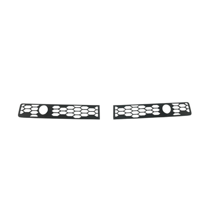 For Vauxhall Movano Bumper Honeycomb - Matte Black, Compatible with Bumper with Parking Sensors