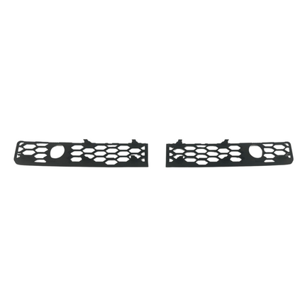 For Vauxhall Movano Bumper Honeycomb - Matte Black, Compatible with Bumper with Parking Sensors
