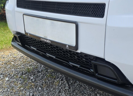 For Citroën Relay Lower Bumper Honeycomb Grille Gloss Black | Front Lower Grille | Van-X