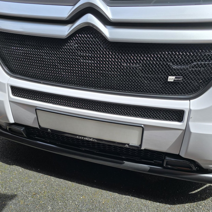 For Peugeot Boxer Gloss Black Lower Bumper Honeycomb Grille | Van-X