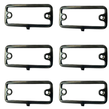 For Fiat Ducato Signal Mark Cover/Guard - Gloss Black | Van-X