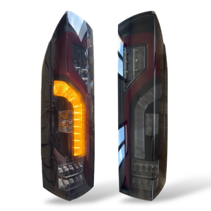 For Fiat Ducato Full LED Rear Light Cluster | Tail Light, Rear Light Unit, Smoked LED Replacement | RAM ProMaster Van-X - NEW