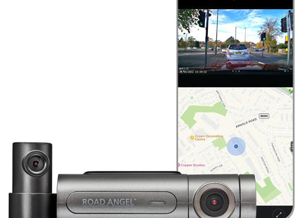 Road Angel Halo Pro 2K+ HD Front & Rear Dash Cam