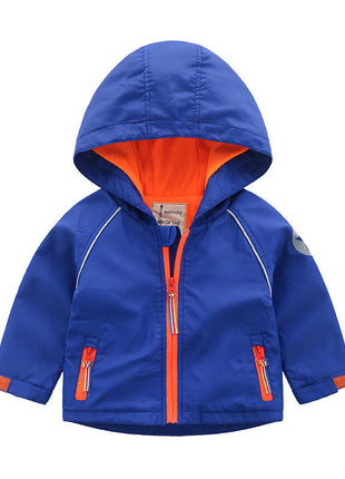 Boys' Hooded  Autumn  Clothing Children's Fleece Jacket