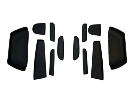 For Vauxhall Movano Interior Bundle Rubber Mats- Black | Van-X