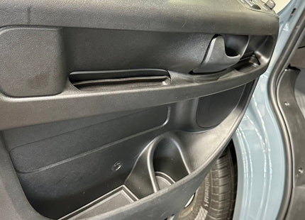 For Vauxhall Movano Rubber Door Pocket Inserts | Black Interior Liner Set | Van-X