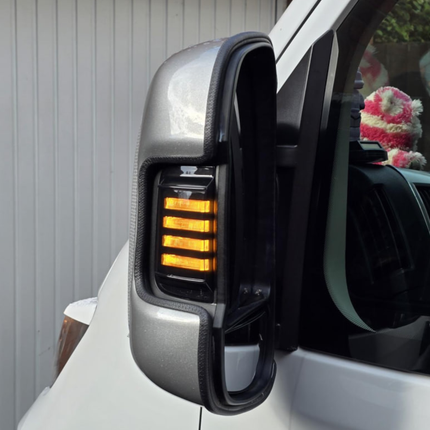 For Fiat Ducato Full LED Rear Light Cluster | Tail Light, Rear Light Unit, Smoked LED Replacement | RAM ProMaster Van-X - NEW