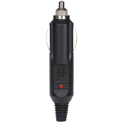 Maplin 12V Cigarette Lighter Plug with LED Power Indicator & Strain Relief