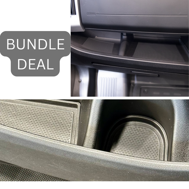 For Peugeot Boxer Interior Bundle Rubber Mats- Black | Van-X