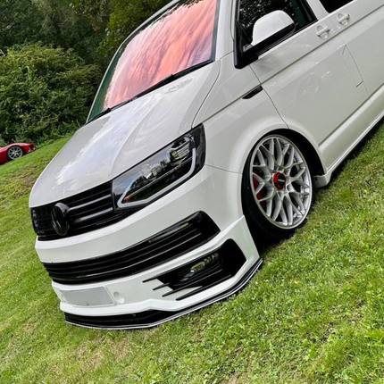 For VW T6 Transporter Front Sportline Style Spoiler – B-Grade | Ideal for Repainting & Custom Respray