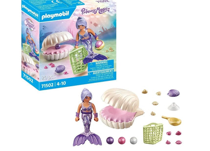 Playmobil Princess Magic 71502 Mermaid with Pearl Seashell