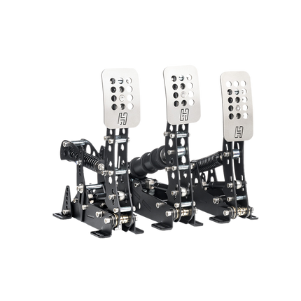 Heusinkveld Sim Pedals Ultimate+ 3-Pedal Set (Black) – Professional Hydraulic Brake, Throttle & Clutch for Elite Sim Racing