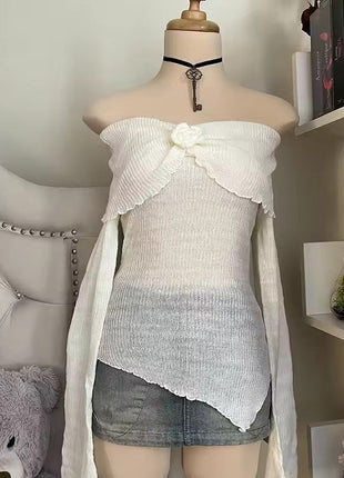 Figure-flattering Slimming 3D Floral Womens Blouse T-shirt Top